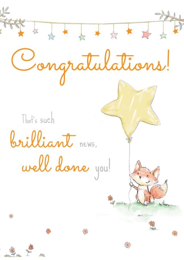 Congratulations - cute well done card created by IC&G
