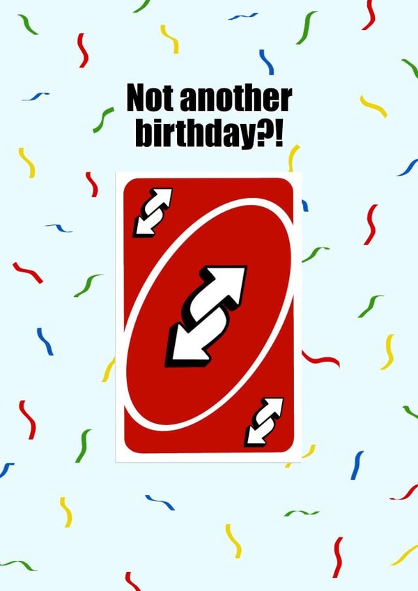 UNO REVERSE Card created by Full of beans