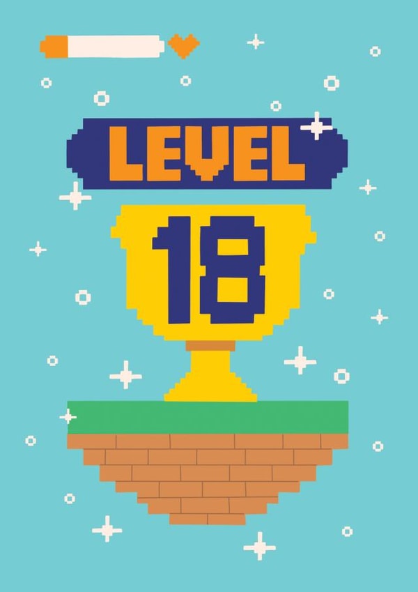 Fun 18th Birthday Card - For Him - Gaming created by Harkiran Kalsi