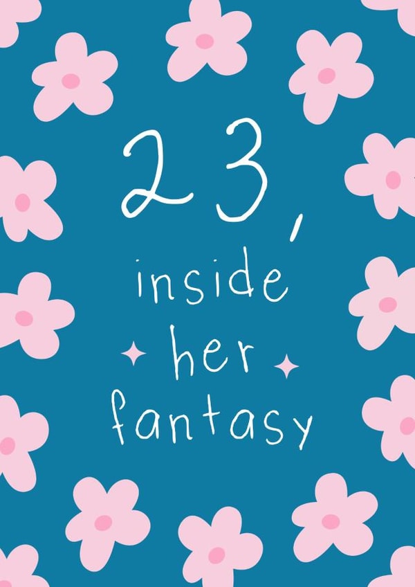 Funny Birthday Card - Taylor Swift Evermore - 23 created by Sundiva Designs