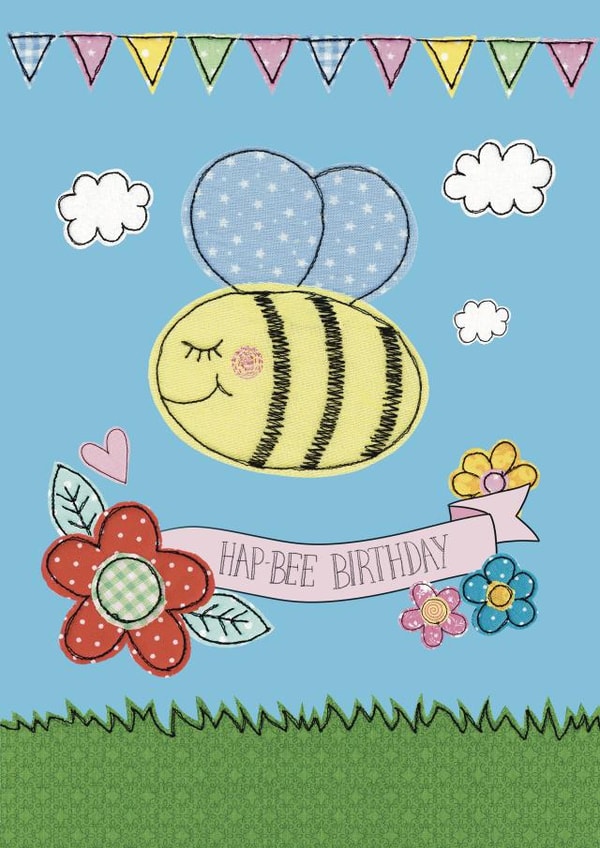 Happy Birthday - Cute Bee Card created by Spells and Spindles