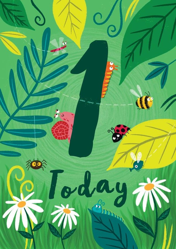 1 Today Garden Bugs Card created by Hannah Jayne Lewin