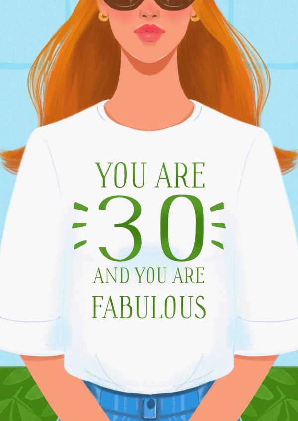 Cute birthday card created by Albina Uvarova