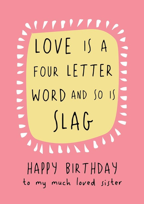 Much Loved Sister - Happy Birthday Sister created by @Laura Lonsdale Designs