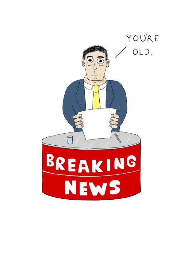 Funny birthday card created by AJS STUDIOS