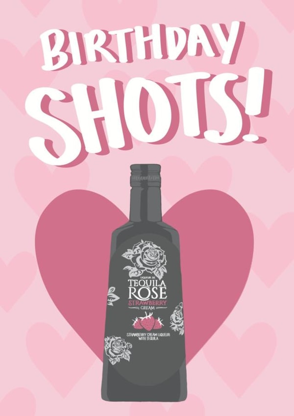 Cute Birthday Card - For Her - Birthday Shots created by Kave Media