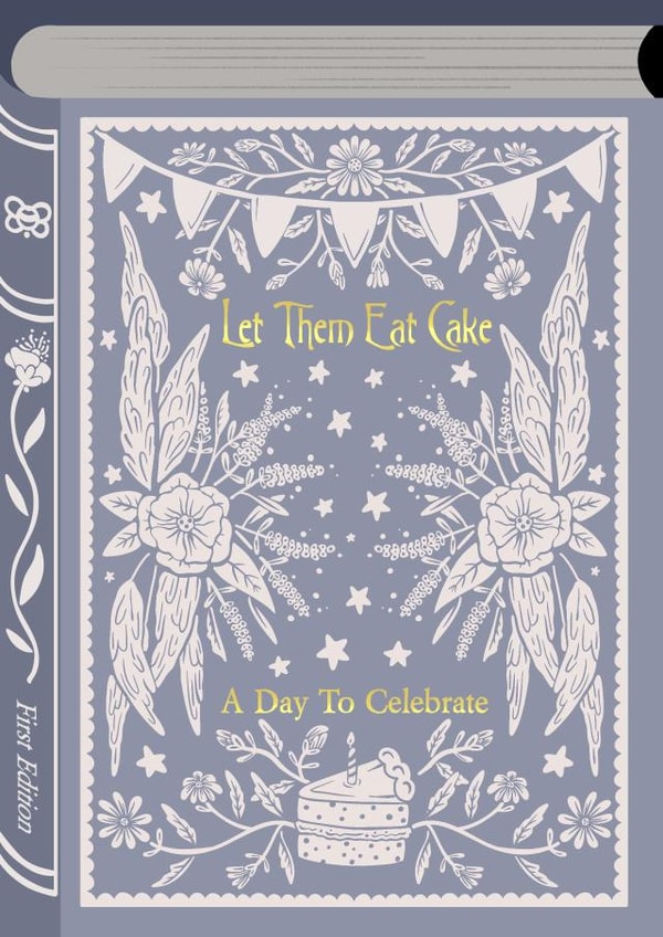 A pretty and unique birthday/celebration card created by Art by Reebee