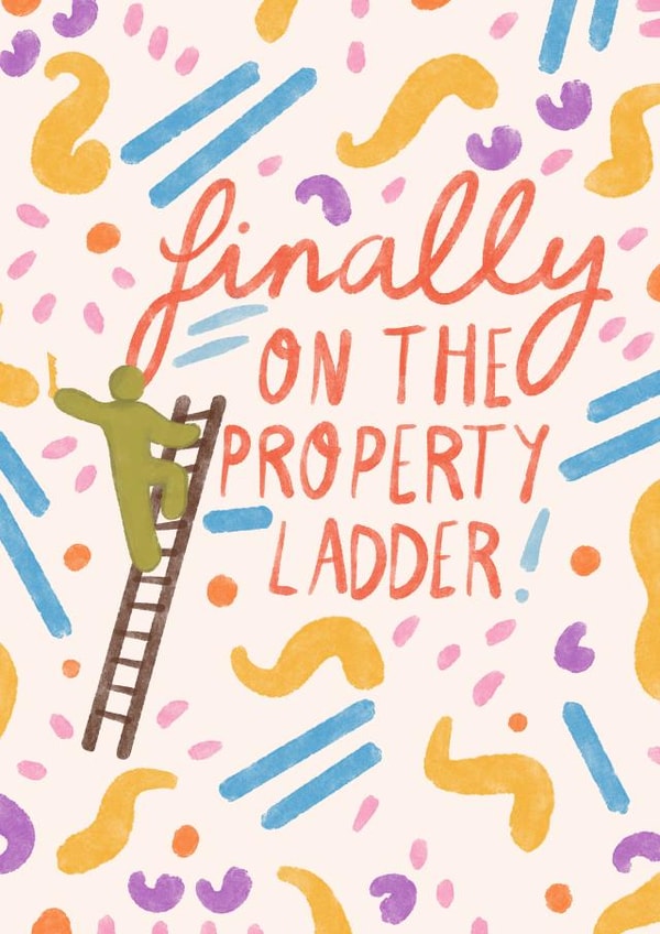 Modern New Home Card - Finally On The Property Ladder created by KATIE S