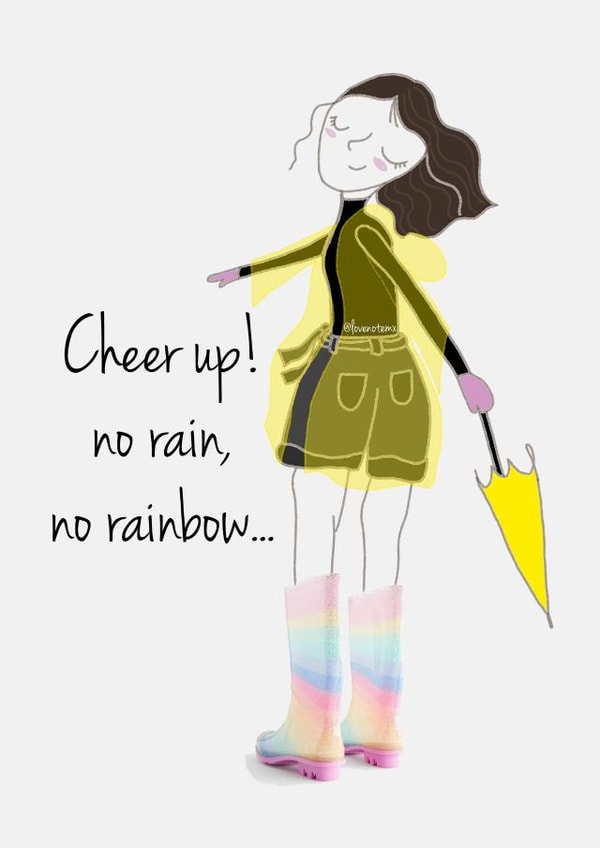 Cute bad day card created by Love Note