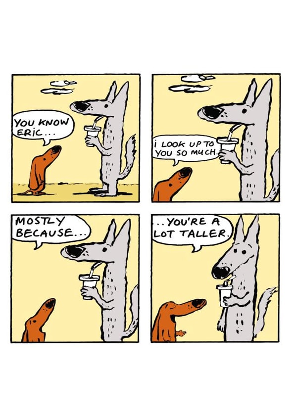 Funny Birthday Or Fathers Day Card - Looking Up To You created by Cardinky