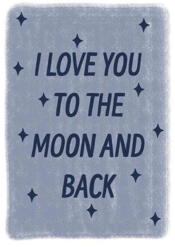 Cute I love you card for Friends and Family created by Libby-Mae Barton