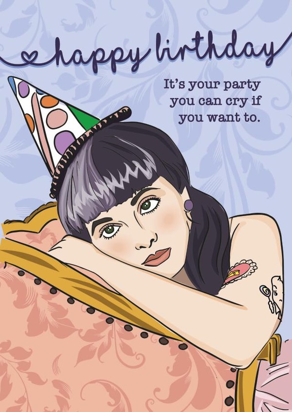 Modern Birthday Card - Melanie Martinez - Music created by Rulu