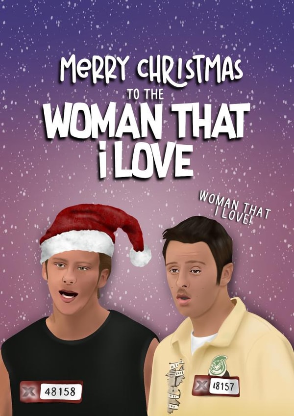 Funny Christmas Card - The X-Factor - Ant & Seb created by I Draw Stuff