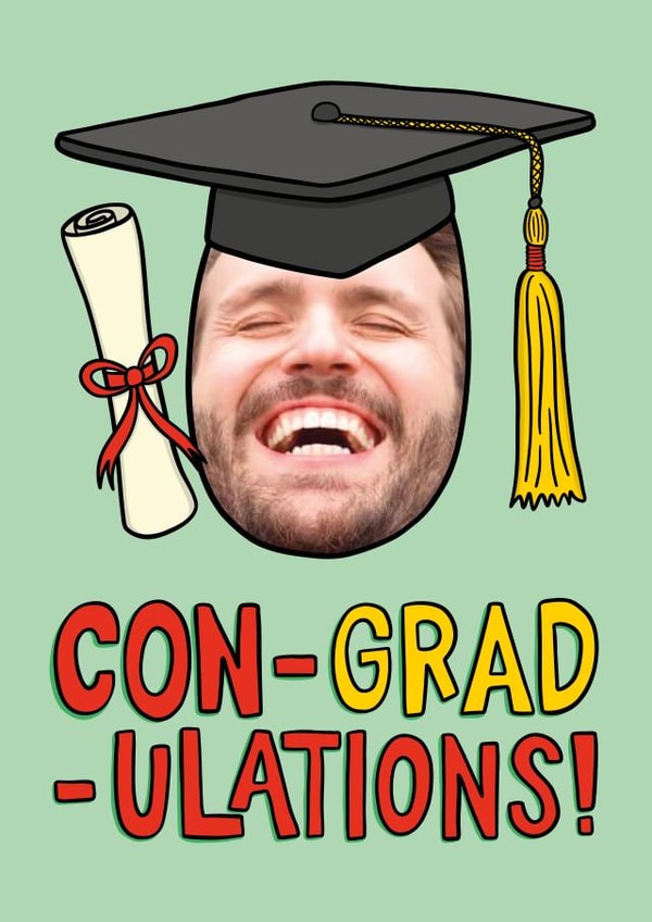 Funny Congratulations Card - Pun - Cap created by TeePee Creations