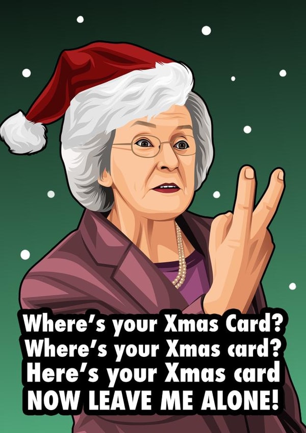 Funny Christmas Card - Doris - Gavin And Stacey created by Hint of Sarcasm