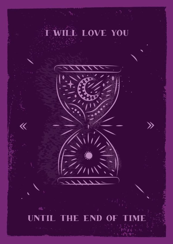 Heartfelt Christmas Card - I Will Love You Until the End of Time created by Feel Good Supplies