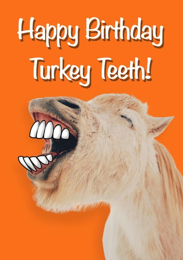 "Gobble Up Some Birthday Fun: Turkey Teeth Edition!" created by Happy Little Me Co.