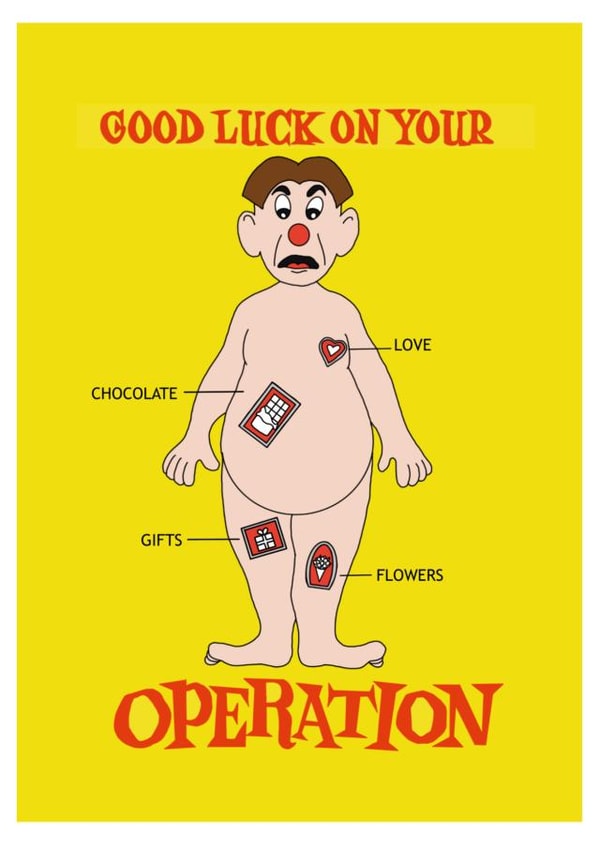 Good Luck On Your Operation created by The Cookie Collection