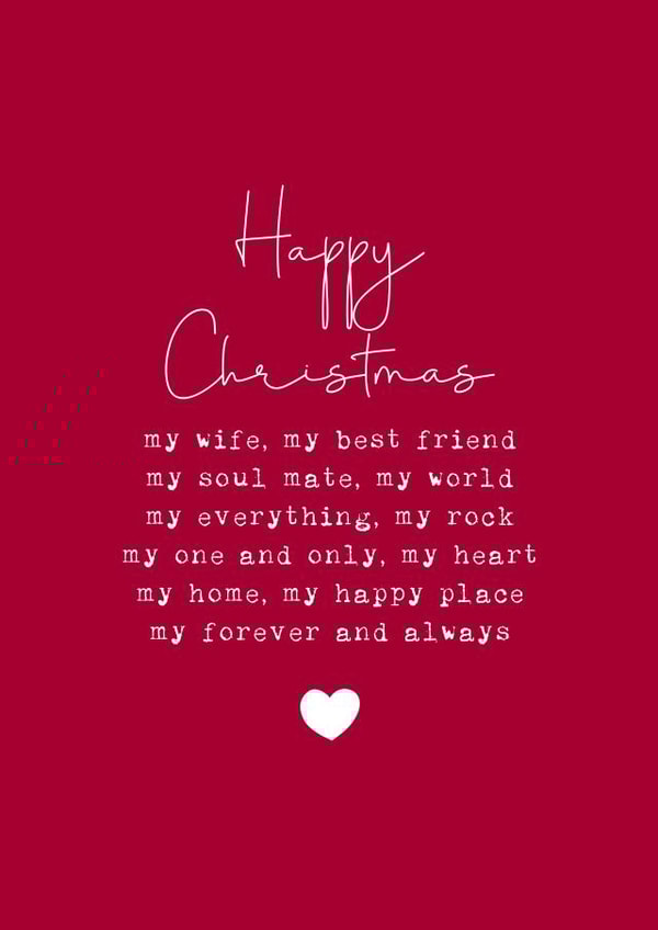 My Forever and Always - Wife - Christmas Card created by Cake For Breakfast