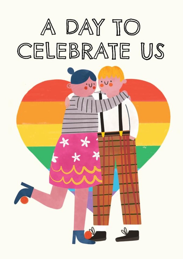 LGBT Butch for Femme Cute Valentine's Day/Anniversary Card created by AbiGoLucky