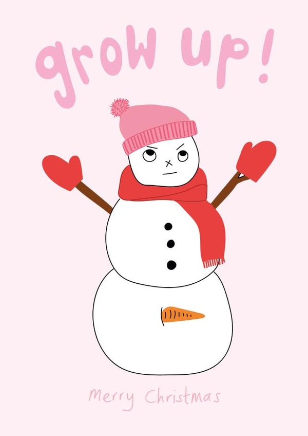 Cheeky Christmas card created by The Secret Sausage 