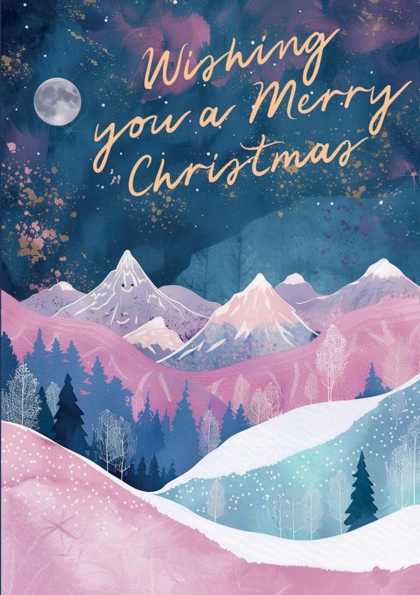 Wishing you a Merry Christmas | Xmas | Holiday | Festive created by Feel Good Supplies