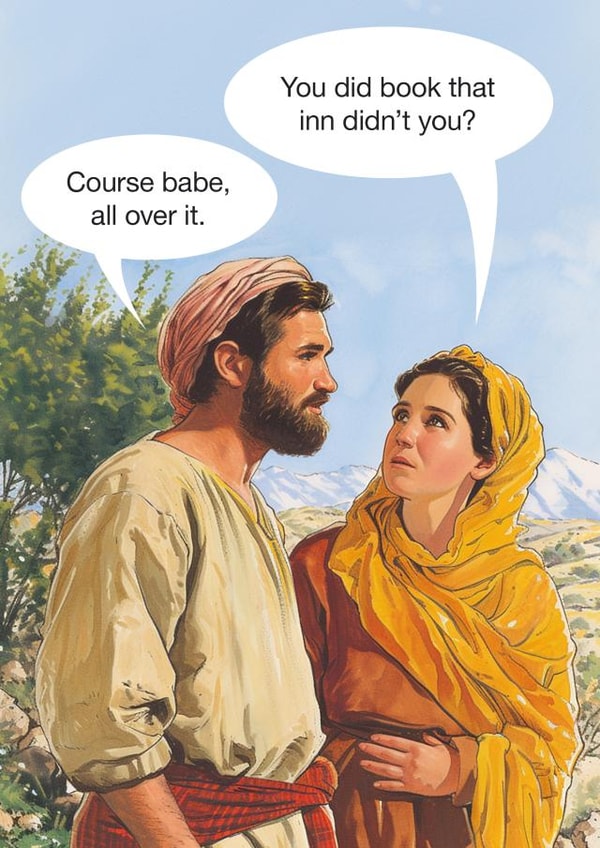 Mary and Joseph looking for the Inn... Christmas night won't be busy will it? created by kissmekwik