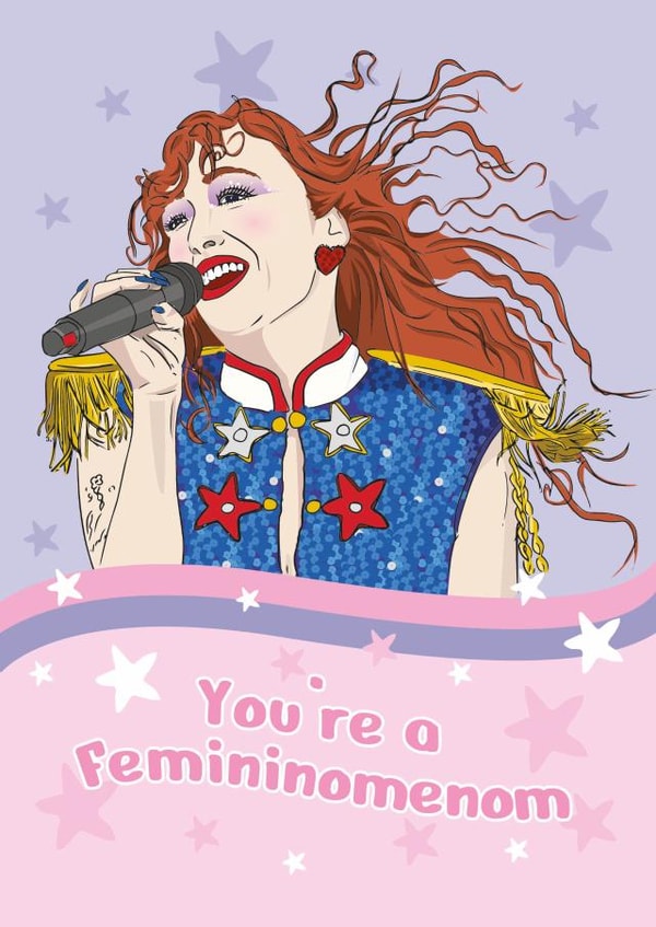 Fun Birthday Card - Chappell Roan - Femininomenom created by Rulu