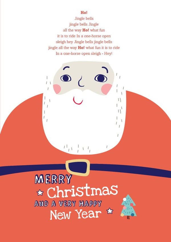 Fun, cute and original Christmas card for anyone created by Paulverine