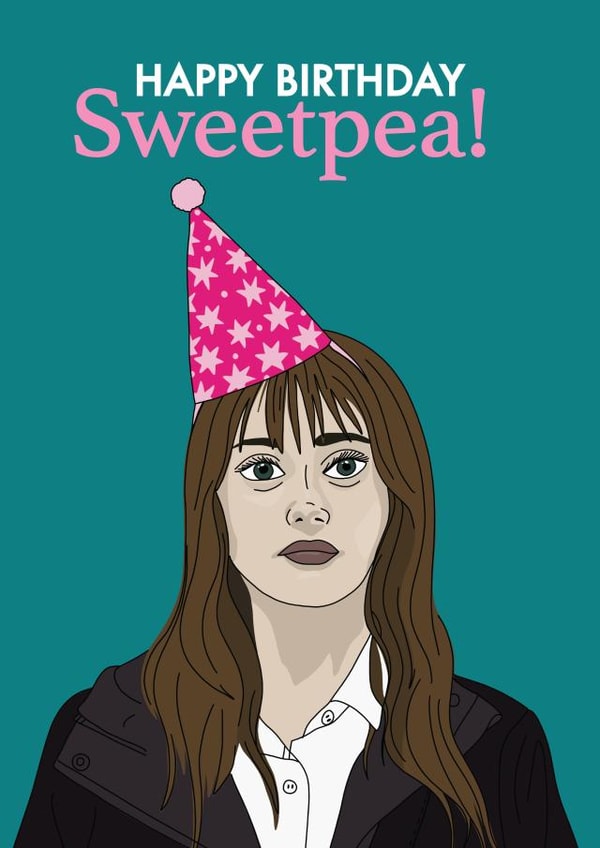 Funny Birthday Card - Sweetpea created by I Made A Card