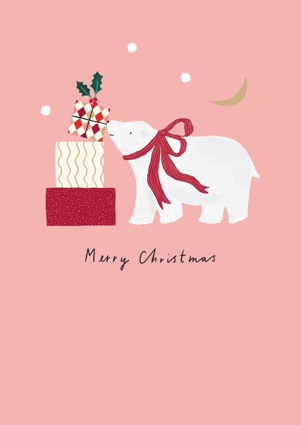 Sweet Polar Bear Illustration created by Helen Mackay