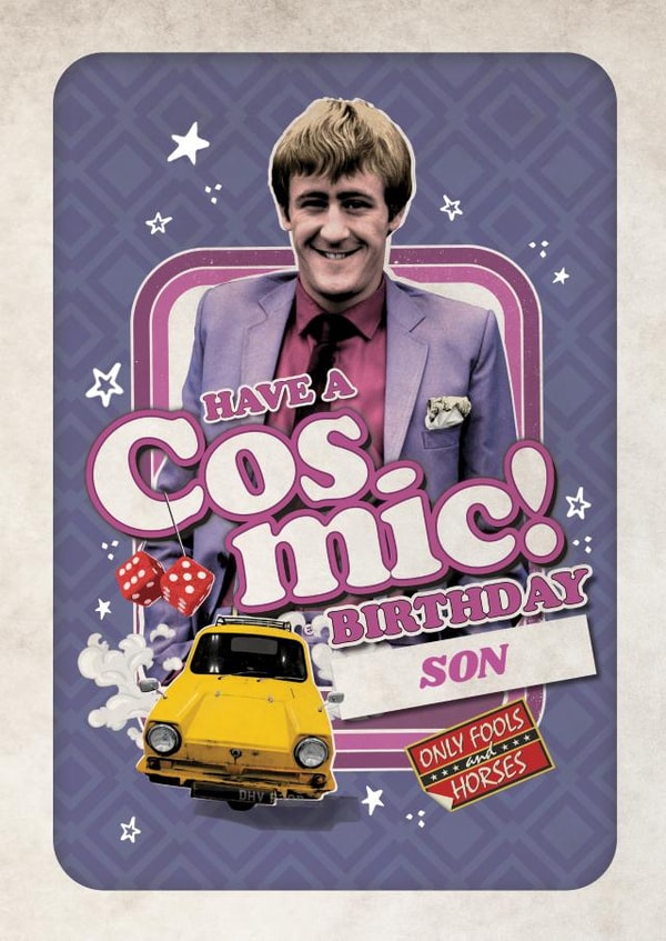 Funny Birthday Card - Son - Cosmic - Rodney - Only Fools And Horses created by Danilo