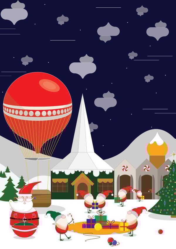 Santa Workshop created by Konstantinos Chalaris