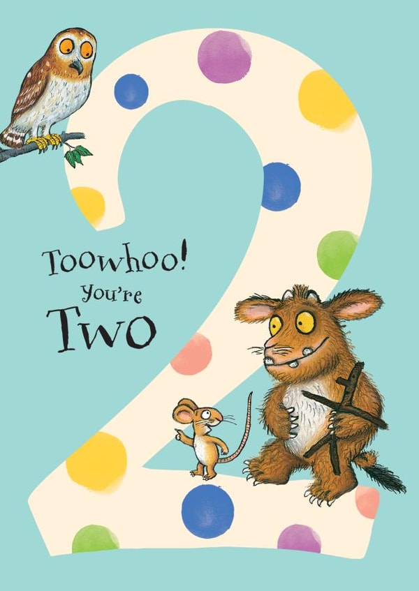 Gruffalo's Child 2nd Birthday Card created by Danilo