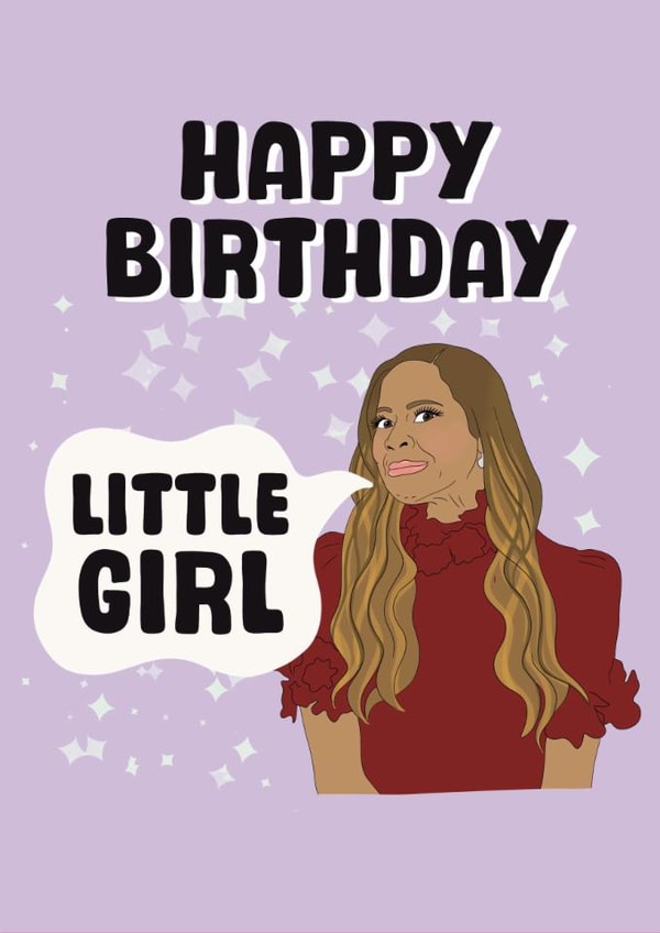 Funny Birthday Card - Real Housewives Of Salt Lake City - Mary Cosby created by Stuck Shop Gifts