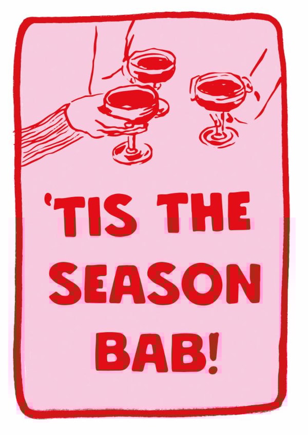 Christmas Drinks - 'Tis The Season Bab! created by Fab Bab
