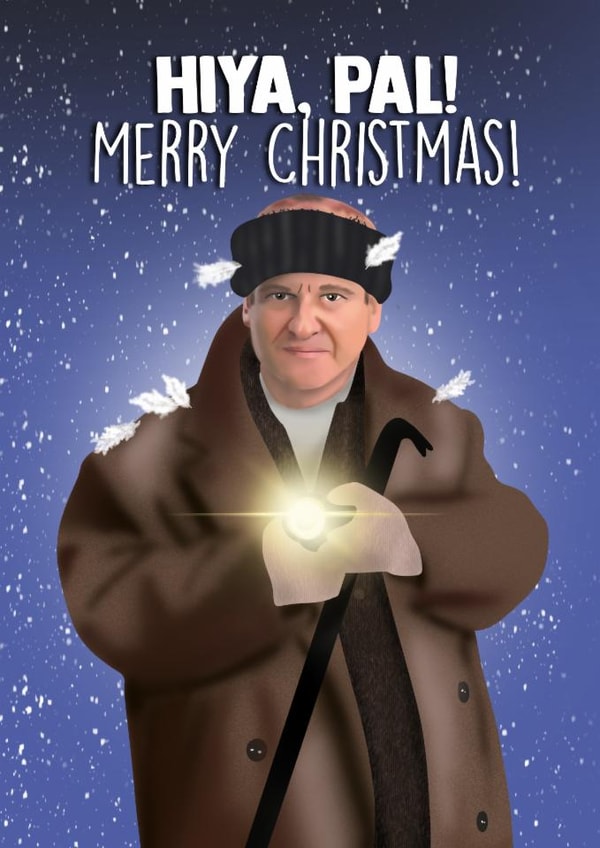 Funny Christmas Card - Home Alone - Hiya Pal! created by I Draw Stuff 