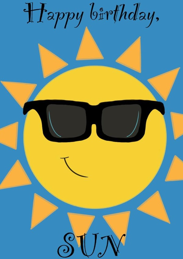 Birthday card for your son created by Asenna Emre