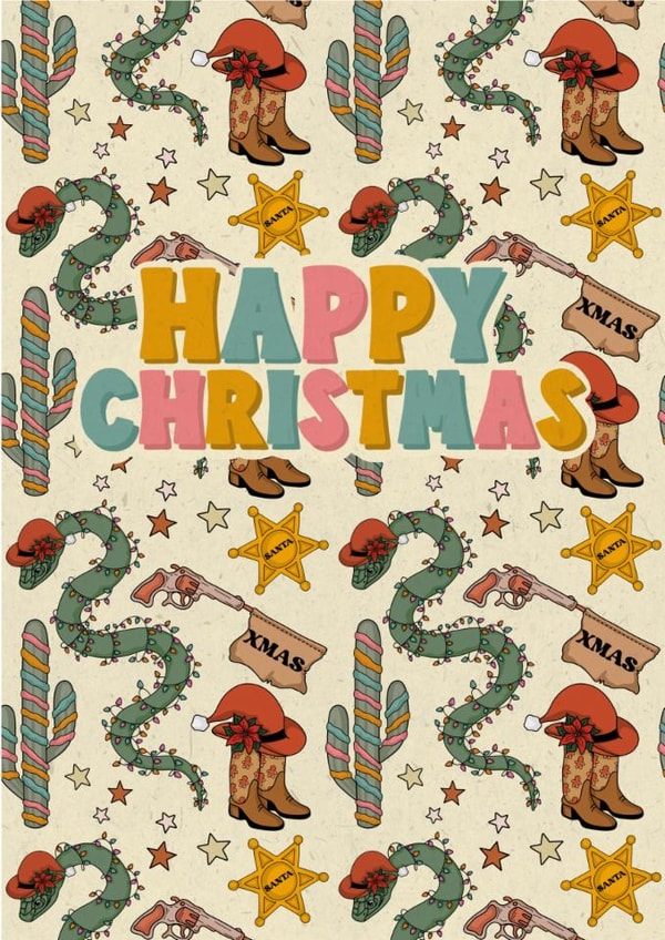 Cowboy Christmas created by Rhianna Horton