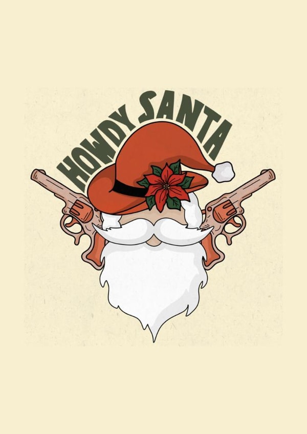 Howdy Santa created by Rhianna Horton