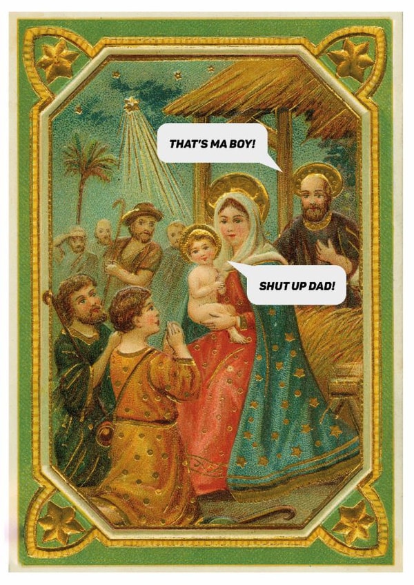 Christmas Nativity - Shut up dad! created by VDN Designs