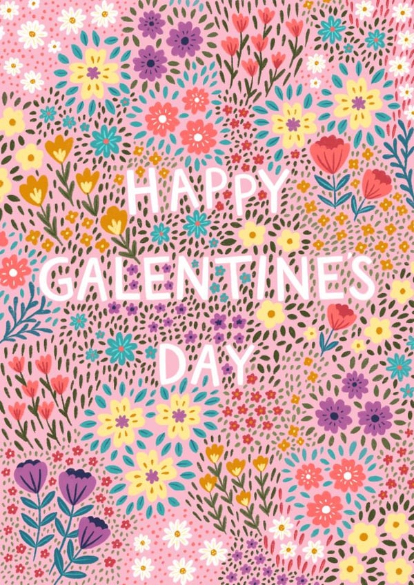 Pretty Galentine's Day - Flowers - Floral created by Pear Tree Press