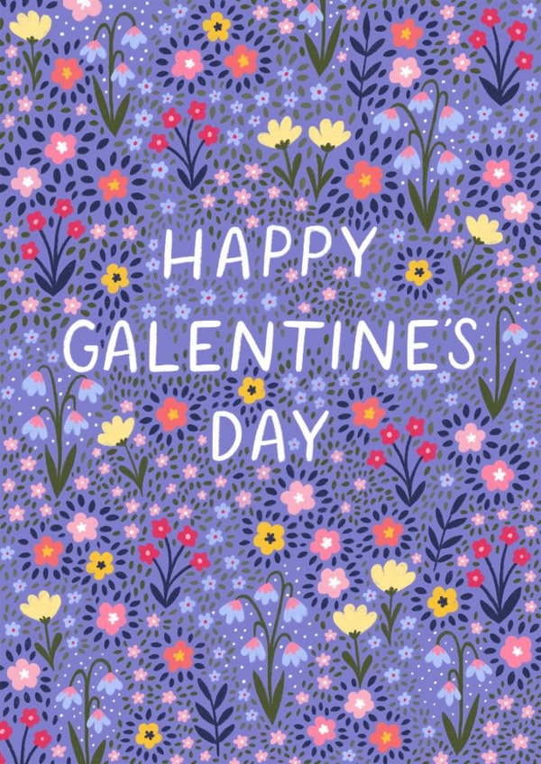 Pretty Galentine's Day Card - Female - Friendship created by Pear Tree Press