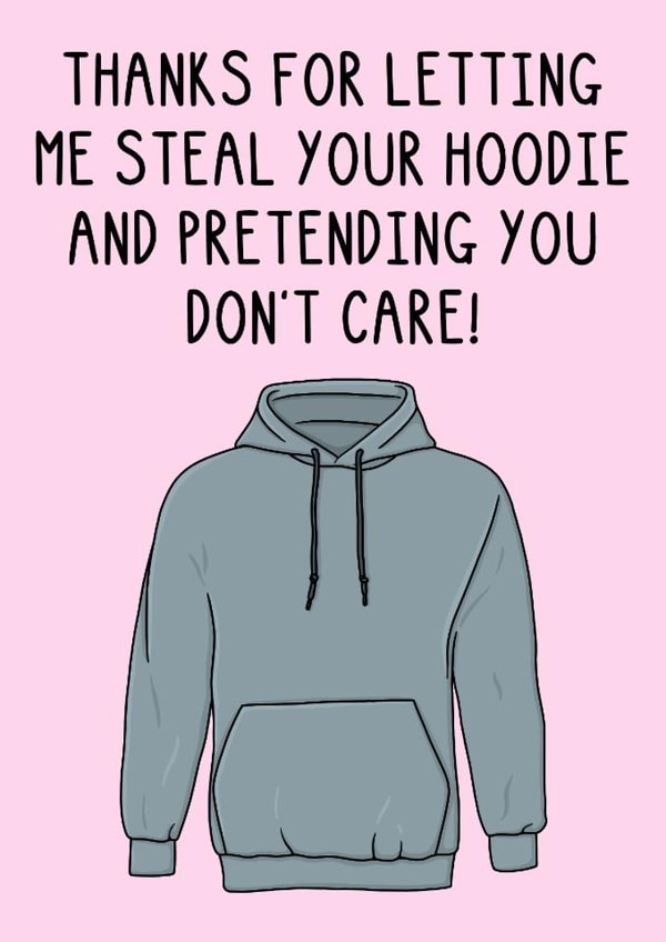 Cute Valentine's Card - Hoodie - Steal created by OhJaye
