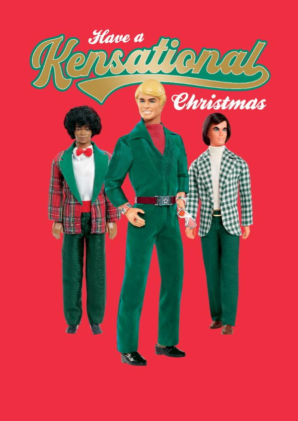 Barbie Kensational Christmas Card created by Danilo