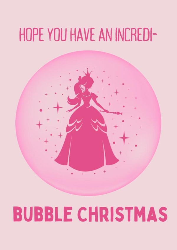 Pretty Christmas Card - Wicked - Glinda The Good Witch created by Every Cloud Collection