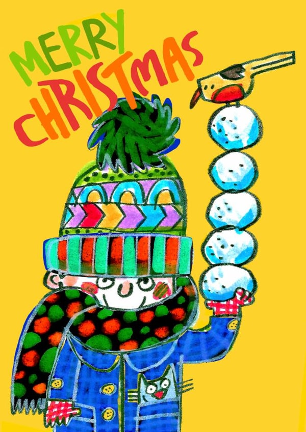 Merry Christmas 1000 created by Dave Sutton