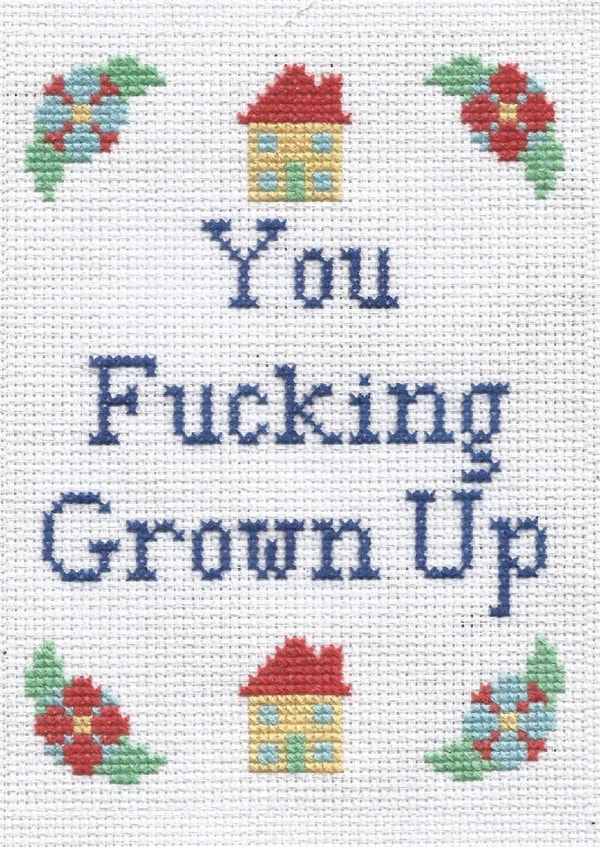 Fun New Home - Cross Stitch - Grown Up created by You've Got Thread On You