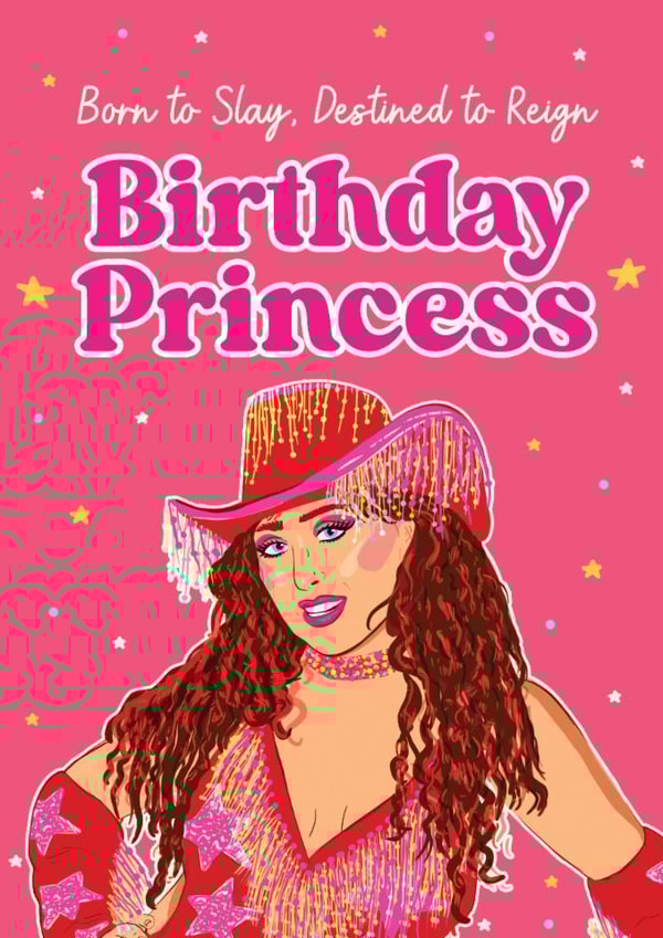 FunBirthday Card - Chappell Roan - Born To Slay created by Foggish