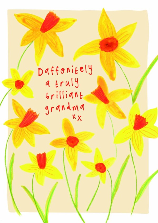 Pretty Mother's Day Card - Truly Brilliant - For Grandma created by Bow & Bell